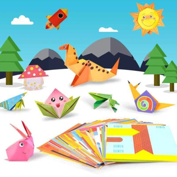 3D Animal Handcraft Paper Art Montessori Craft Toy - Image 5